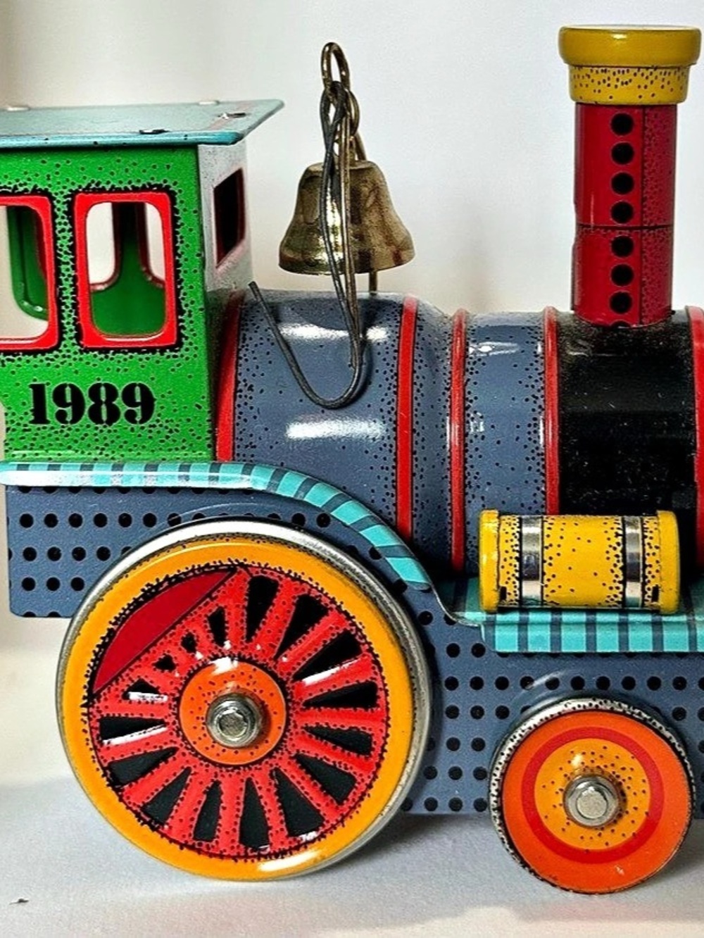 Hallmark 1986, ‘87, ‘89, 25th Anniversary, Tin Locomotives Set of 4